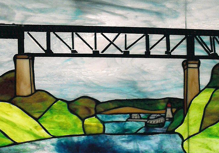 Parry Sound Bridge, Glass and Epoxy