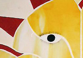 Grouted opalescent glass